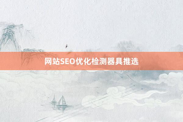 网站SEO优化检测器具推选